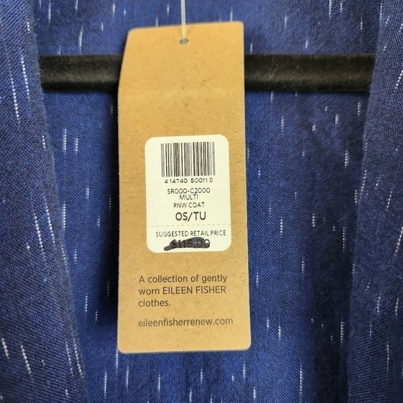 Eileen Fisher Blue Blazer - Picture 5 of 6